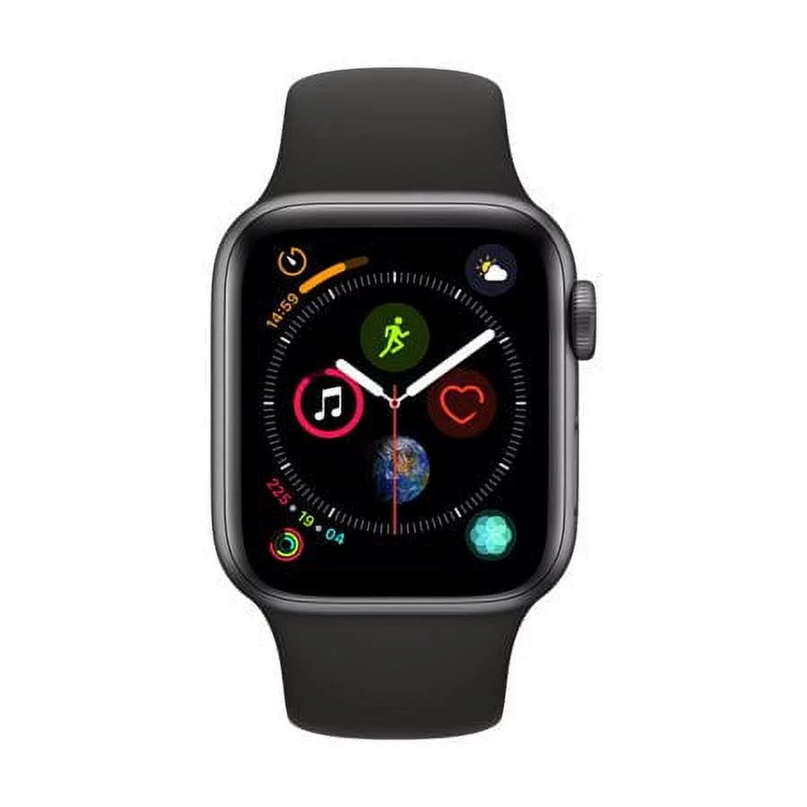 40mm Space Gray Aluminum Case Black Sport Band Watch H622880