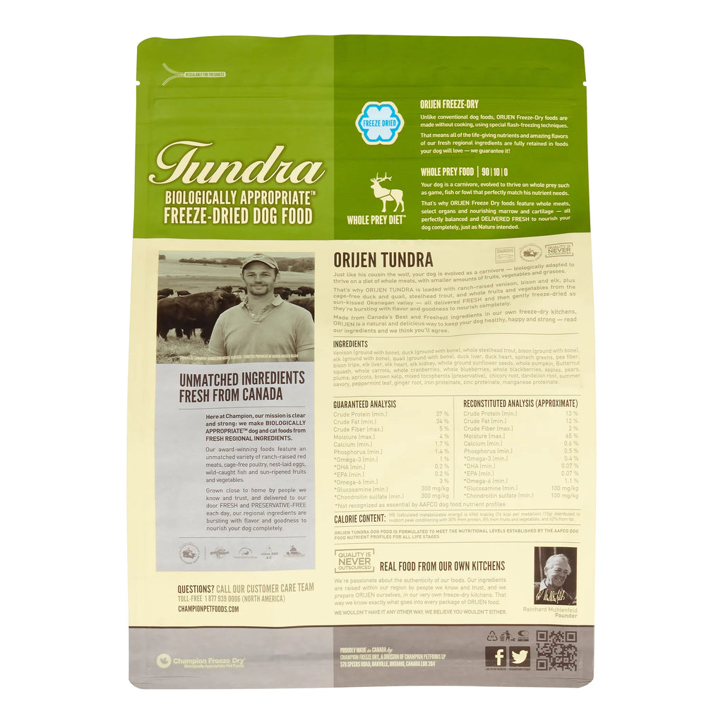 Grain-Free Freeze Dried Dog Food, 16 oz K503