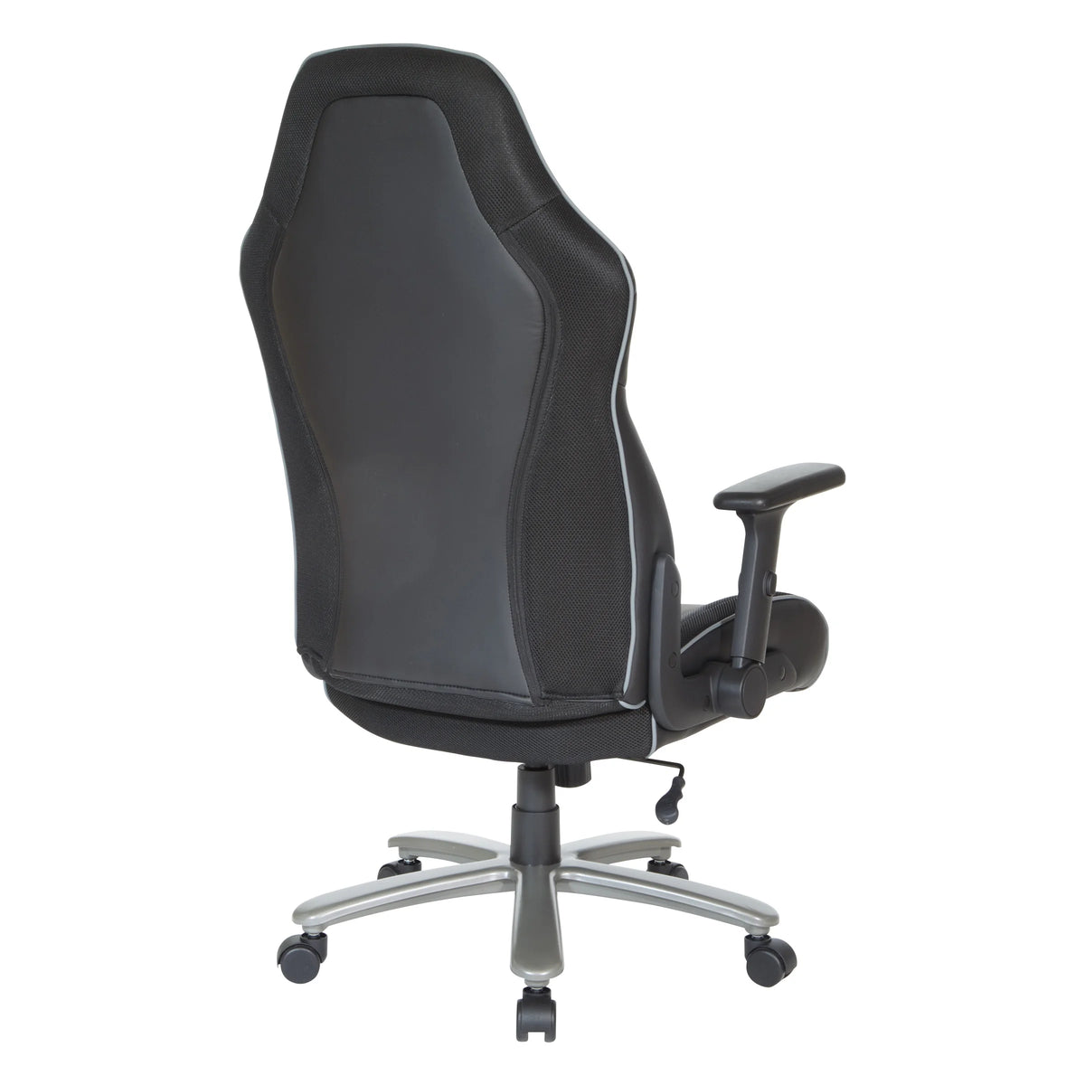 Gray Mesh Gaming Chair J4815