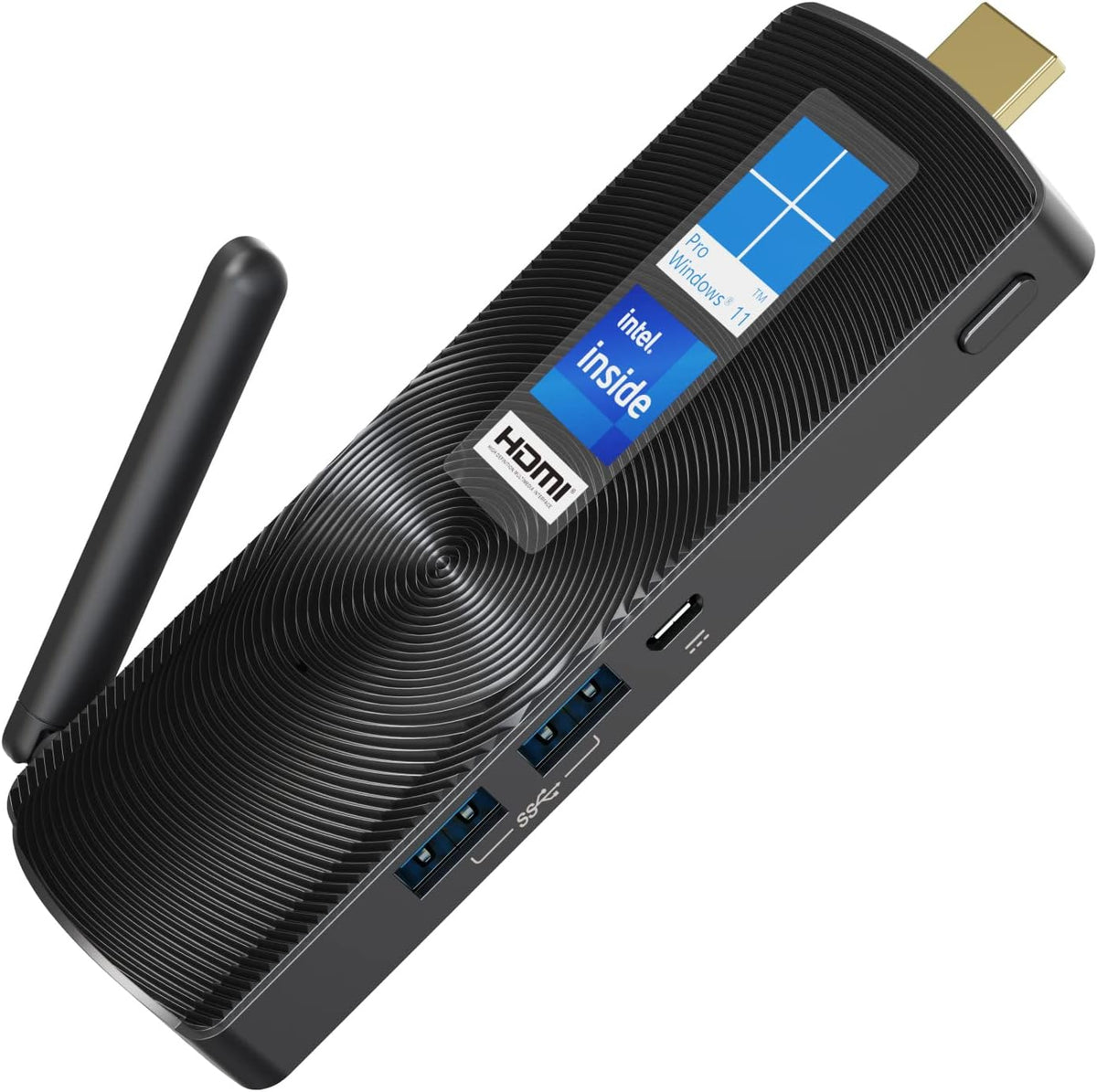 Mini PC Stick Fanless Windows 11 Pro Celeron N4020 4GB 128GB Small Computer Z300483