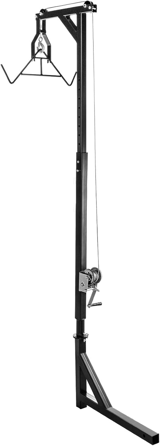 400lbs Capacity Heavy Duty Steel Hitch Mounted Deer Hoist S93102