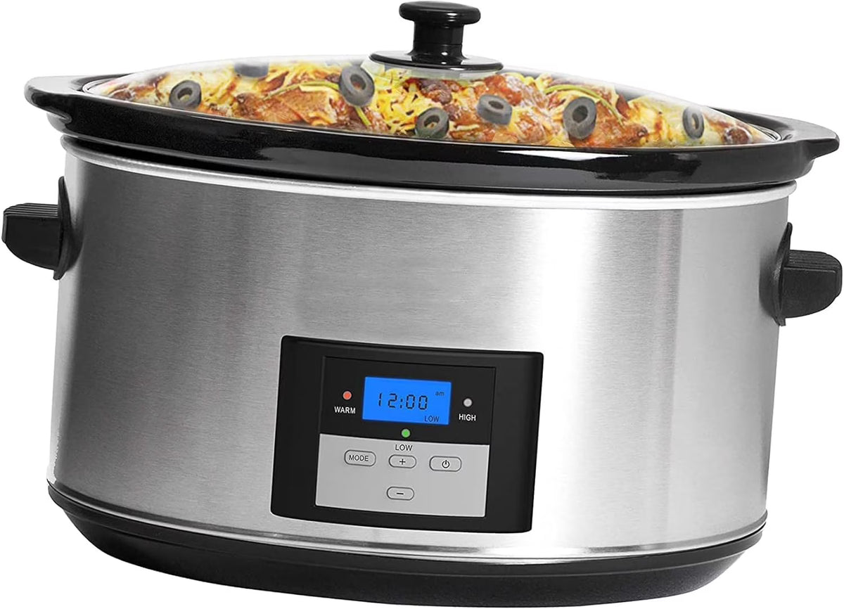 8.5 Quart Programmable Electric Slow Cooker D772