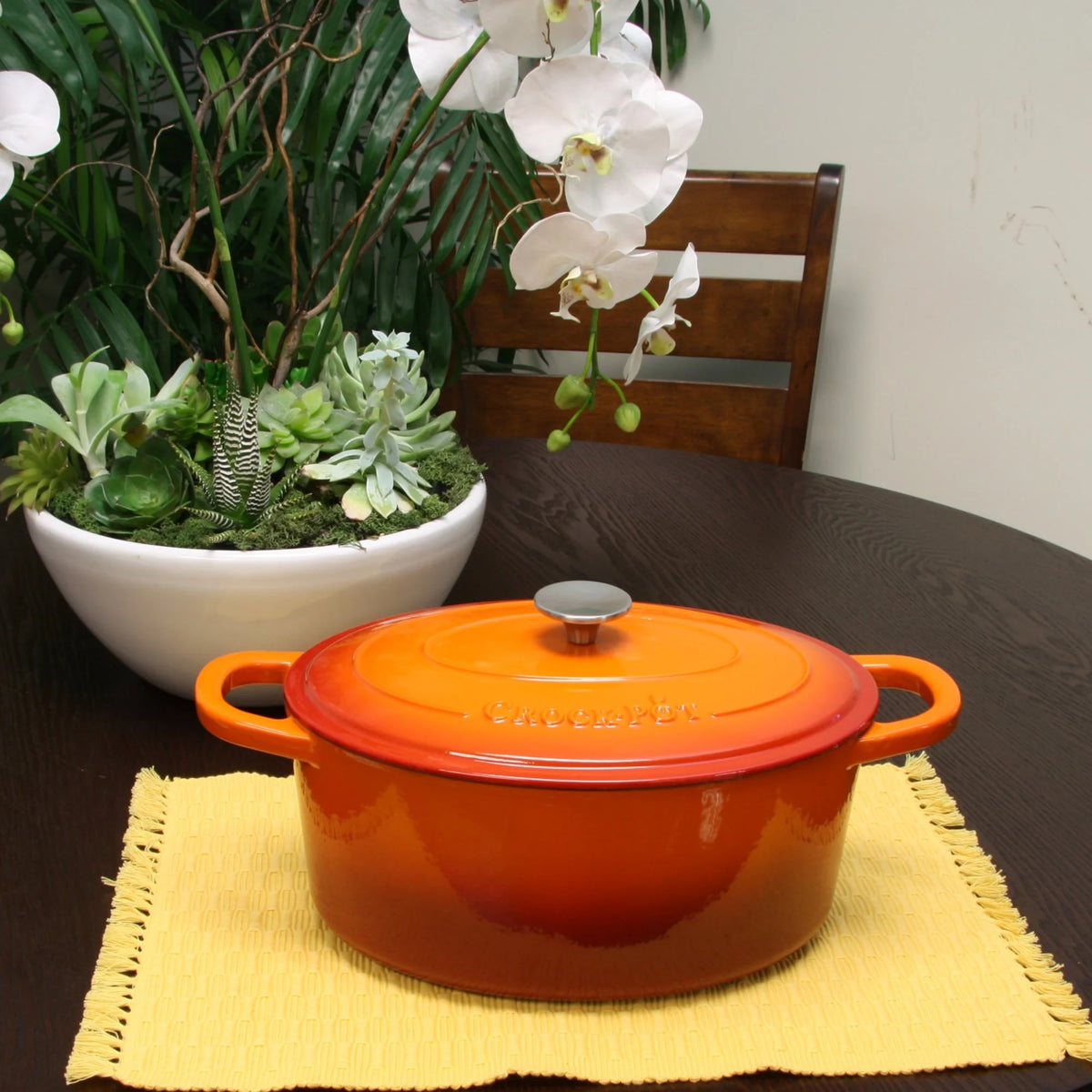 7 Qt Enamel Cast Iron Dutch Oven L98567