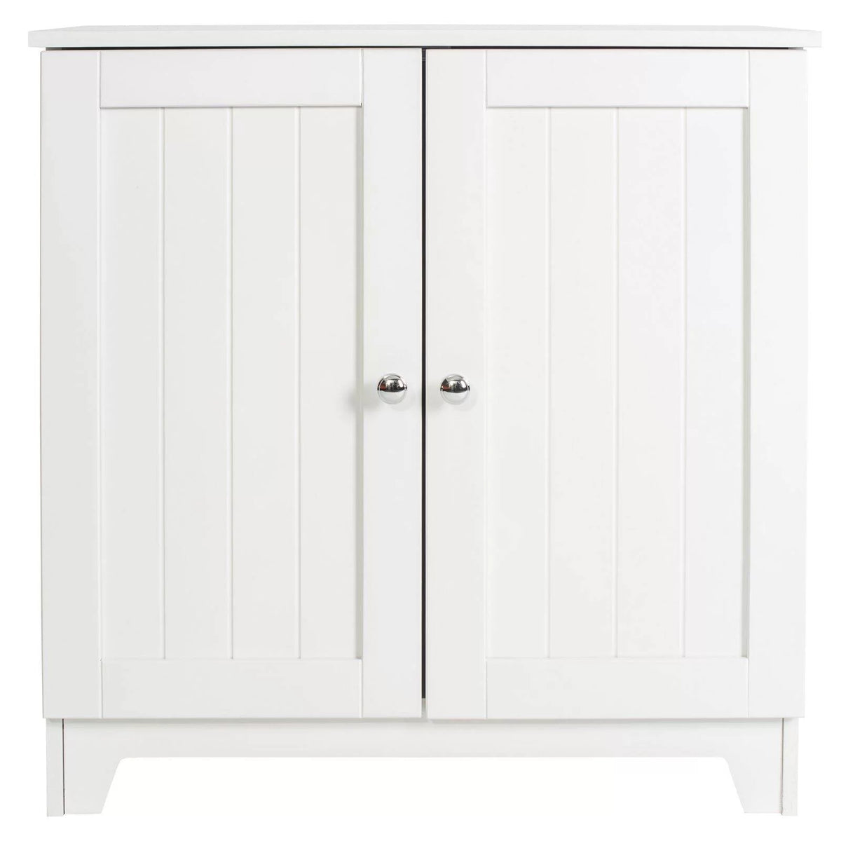 White Double Door Cabinet Q8599