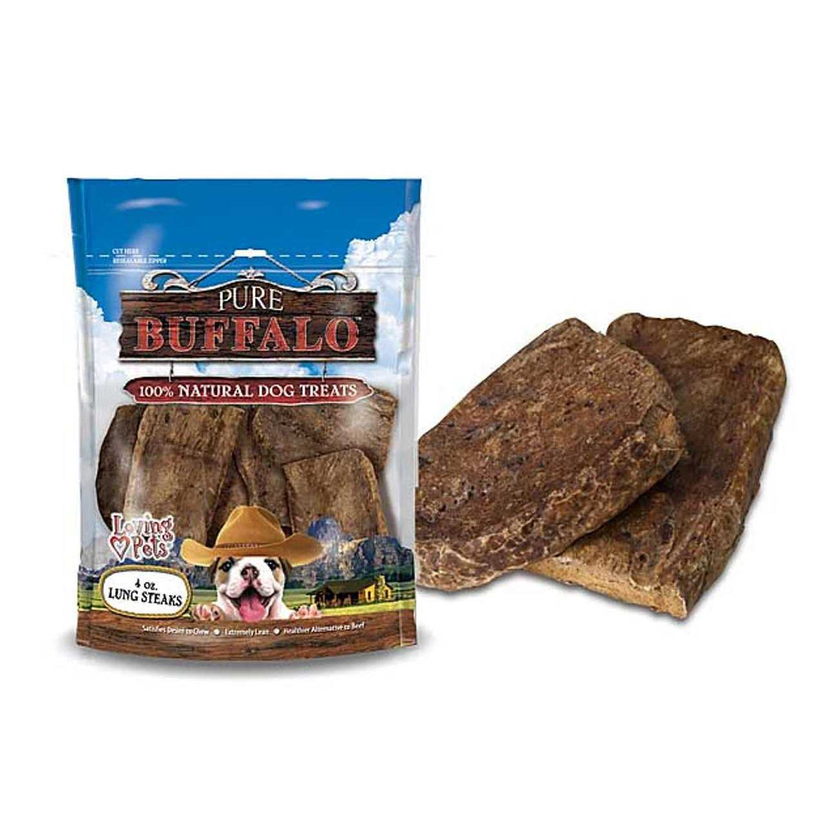 Buffalo Lung Dog Treat V222