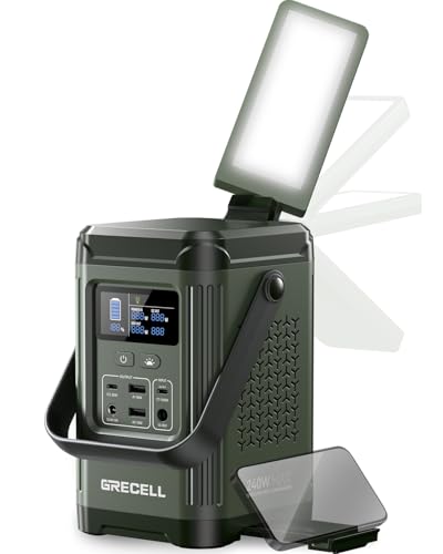 240W Portable Power Station 153.6WH Solar Generator Q92346