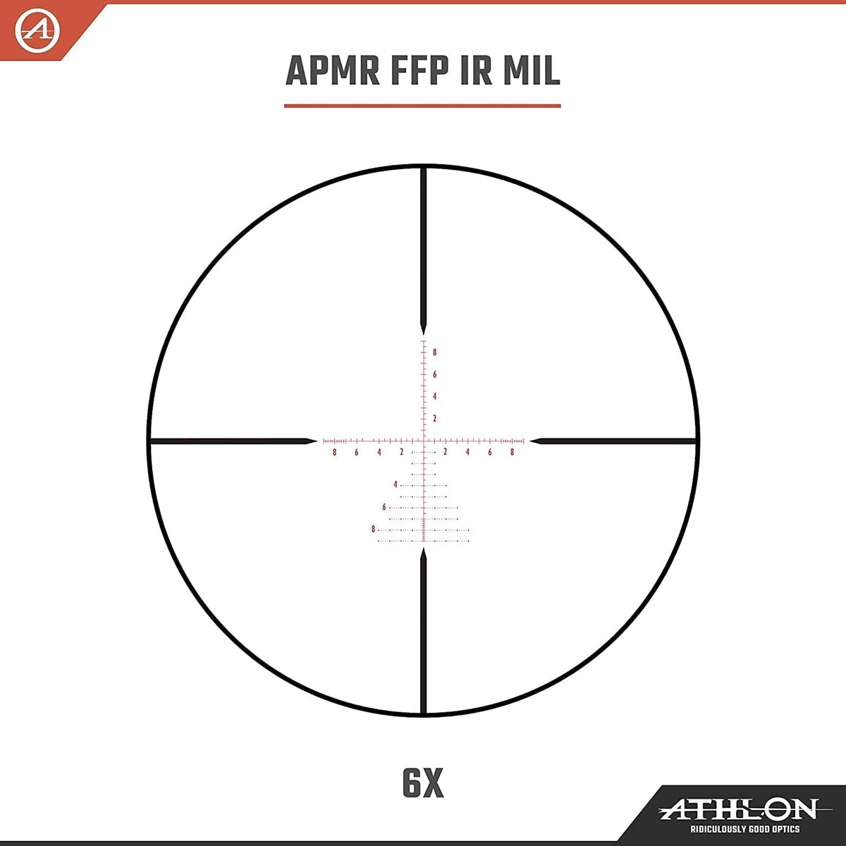 6-24X50 First Focal Plane Riflescope with Sunshade and Rings F793303