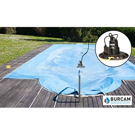 Black Automatic Pool Cover Pump S407
