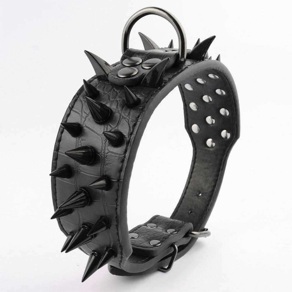 2 Inch Leather Dog Collar K149