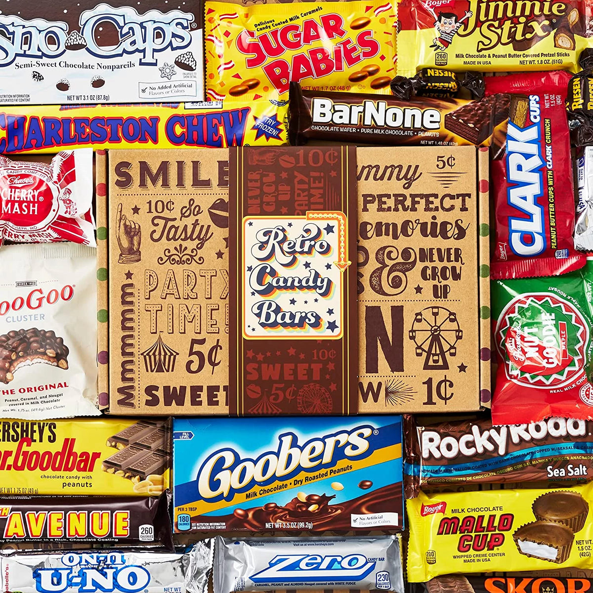 Vintage Retro Candy Bars Assortment E96349