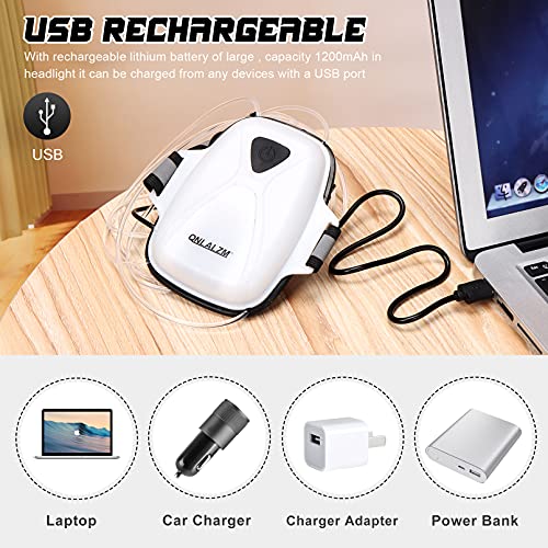 Rechargeable USB LED Reflective Vest for Running B4204