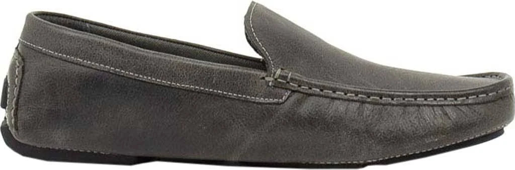Charcoal Leather Driving Moccasins L87710