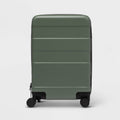 20x22 Carry on Spinner Suitcase Green T98787