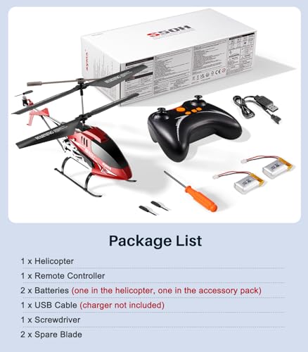 Remote Control Helicopter with 16 Mins Flight Time, 3.5 Channel H728381