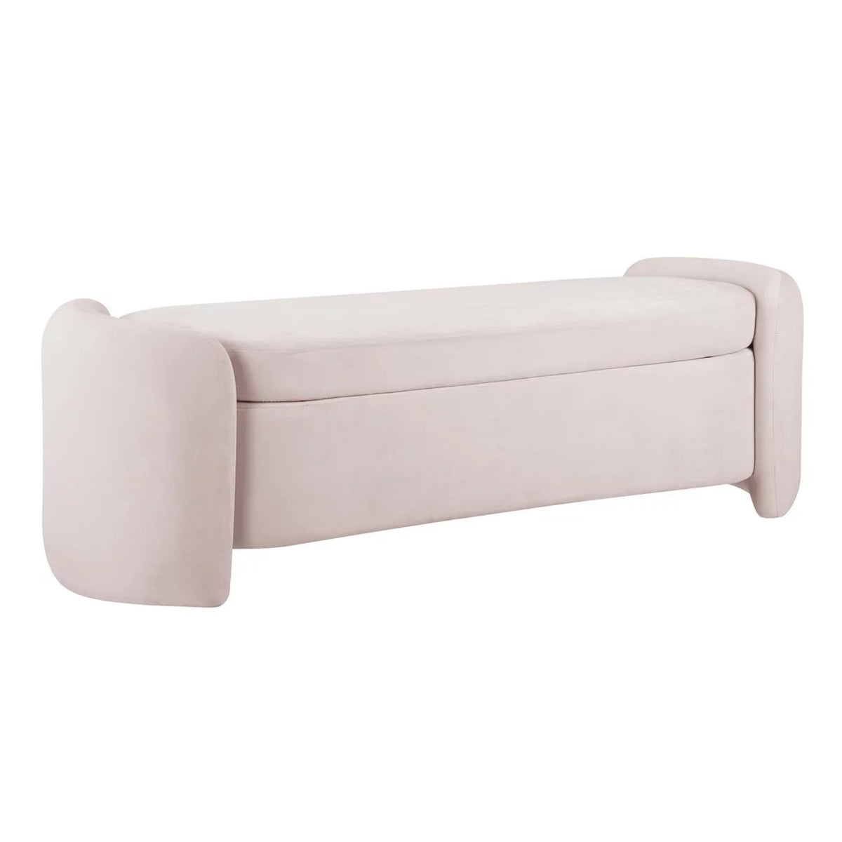 Pink Performance Velvet Bench E544237