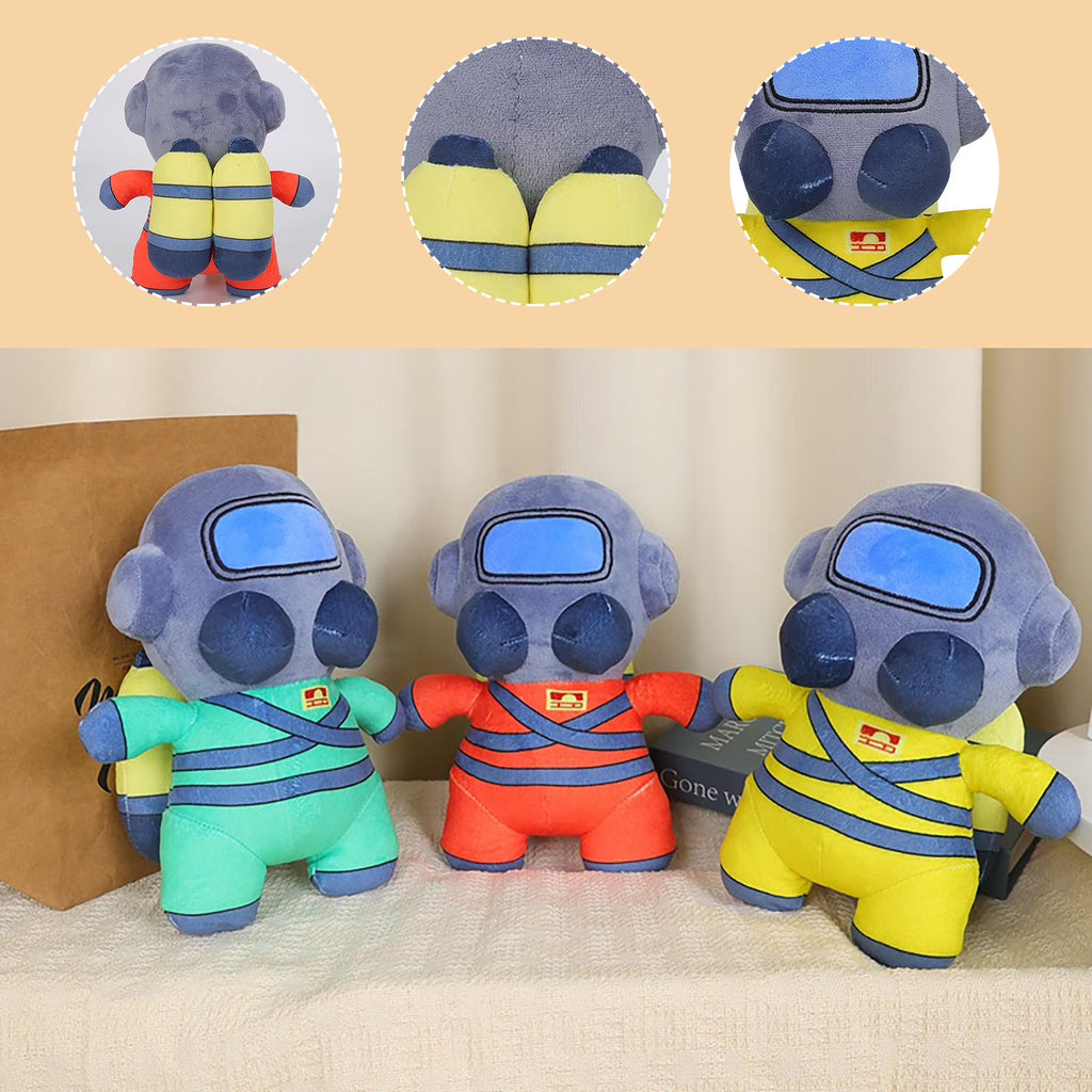 Lethal Company Plush Employee Plush Dolls 9.8" Stuffed Animal Figure Dolls - 3Pcs H9405