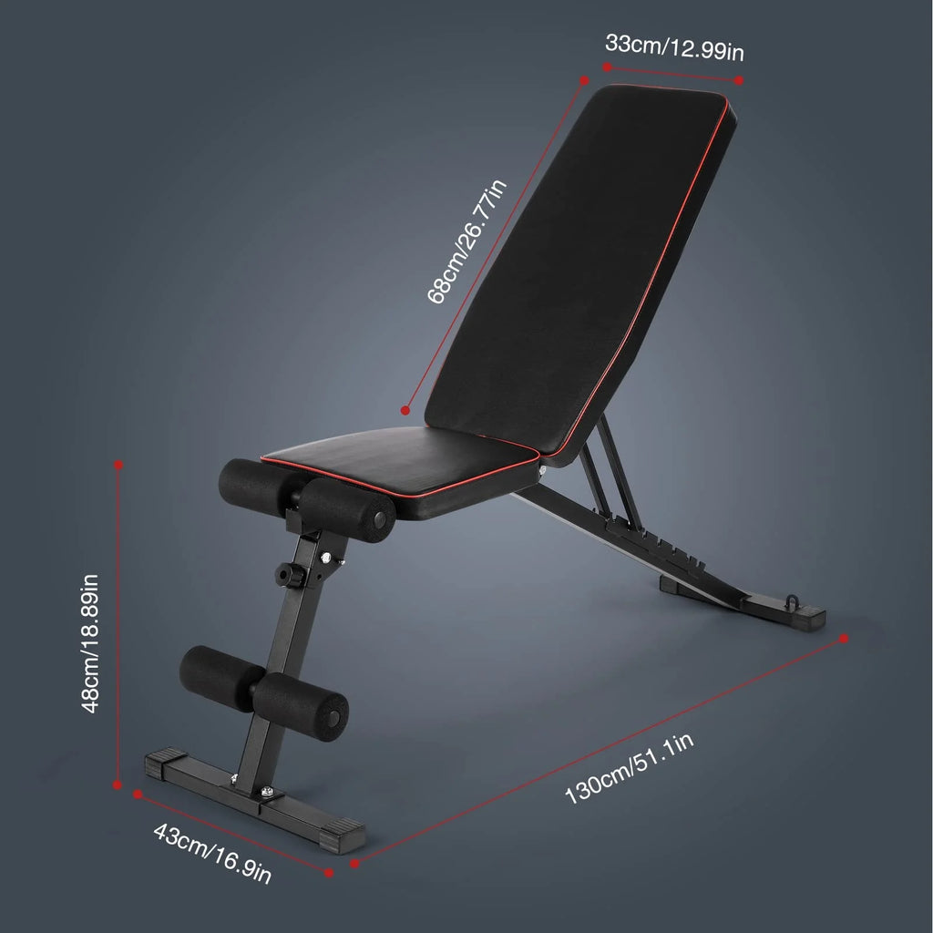 Adjustable Incline Decline Foldable Weight Bench Z632