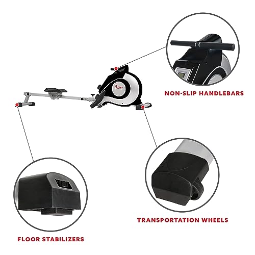 Magnetic Rowing Machine with 8-Level Resistance N43046