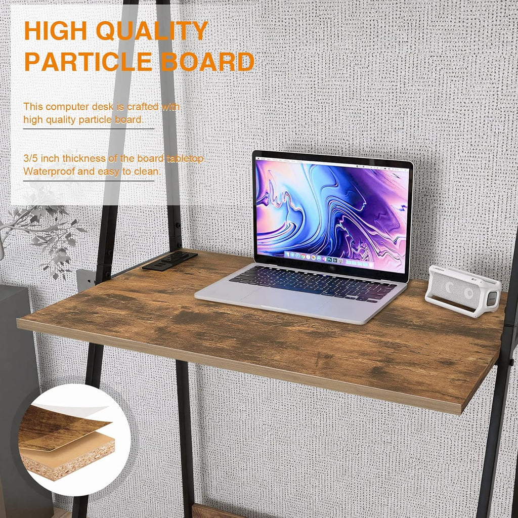 Computer Desk with Storage E38067