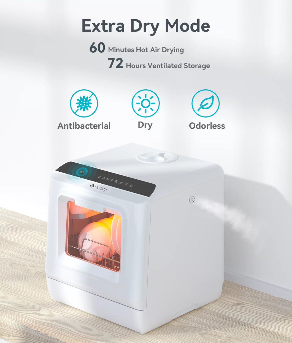 Countertop Dishwasher with 5L Water Tank and 5 Washing Programs F284925