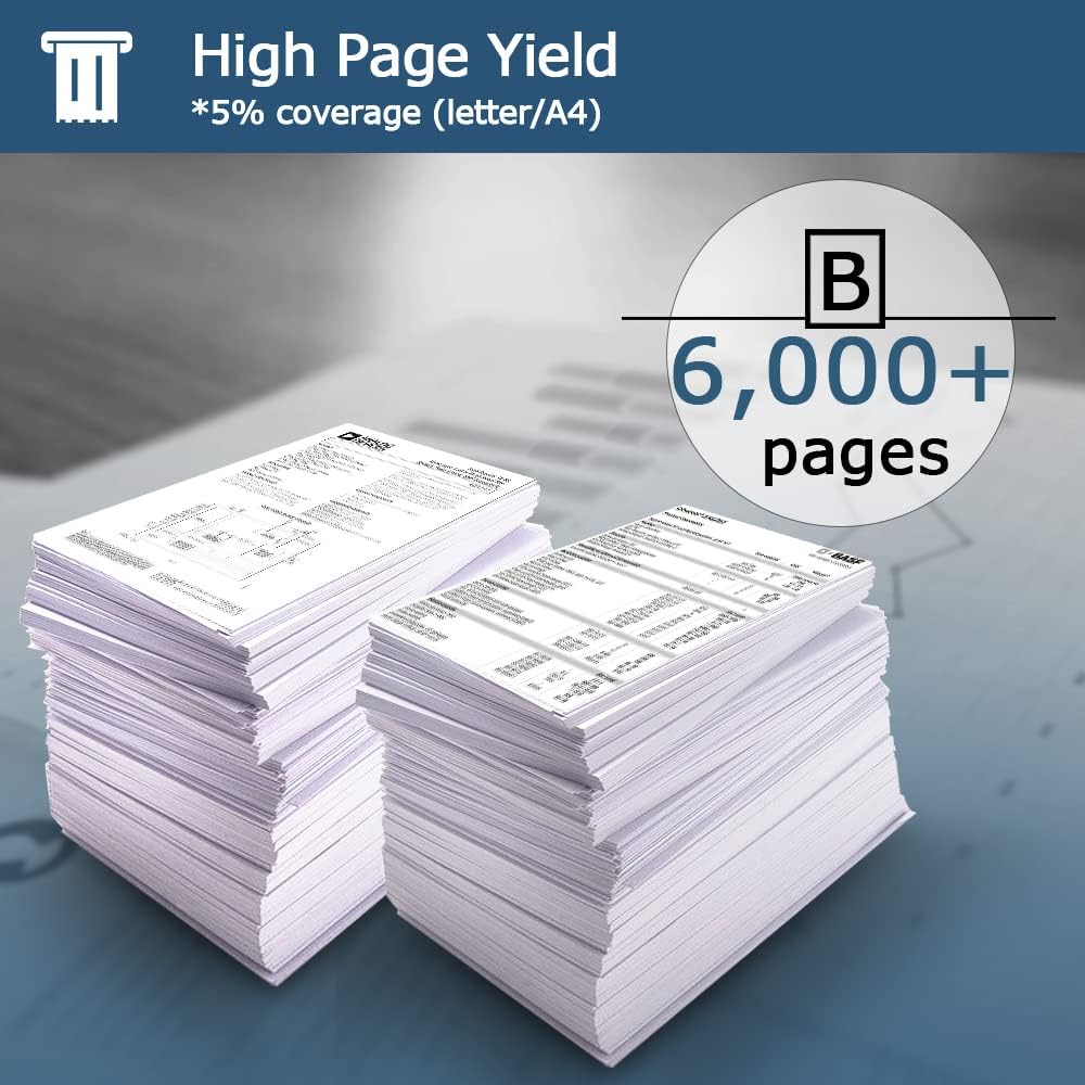 Black High Yield Toner Cartridge, 1 Pack J863