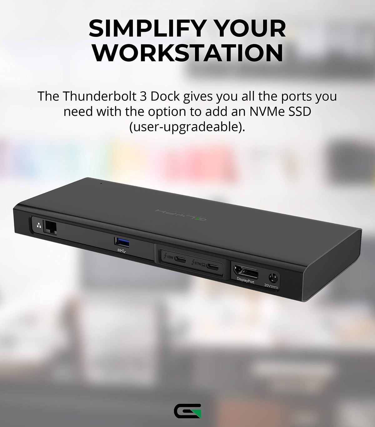 Thunderbolt 3 NVMe Dock F50874