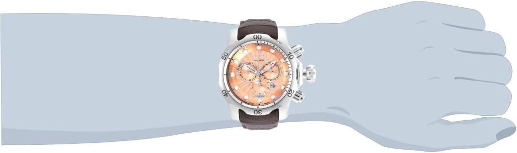 Brown Leather Quartz Watch U64847