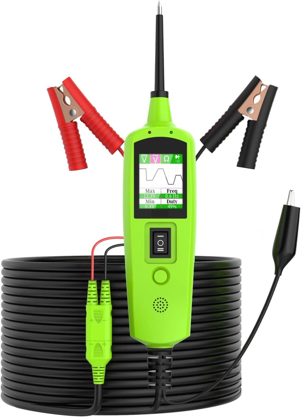 12V 24V Car Electrical Diagnostic Tool with Built-in Flashlight, Pack of 2 Y7362