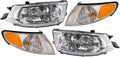 4-Piece Headlights Set with Corner Lights Z979