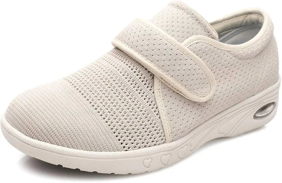 Women's Diabetic Casual Adjustable Walking Shoes Non-Slip Air Cushion L3952