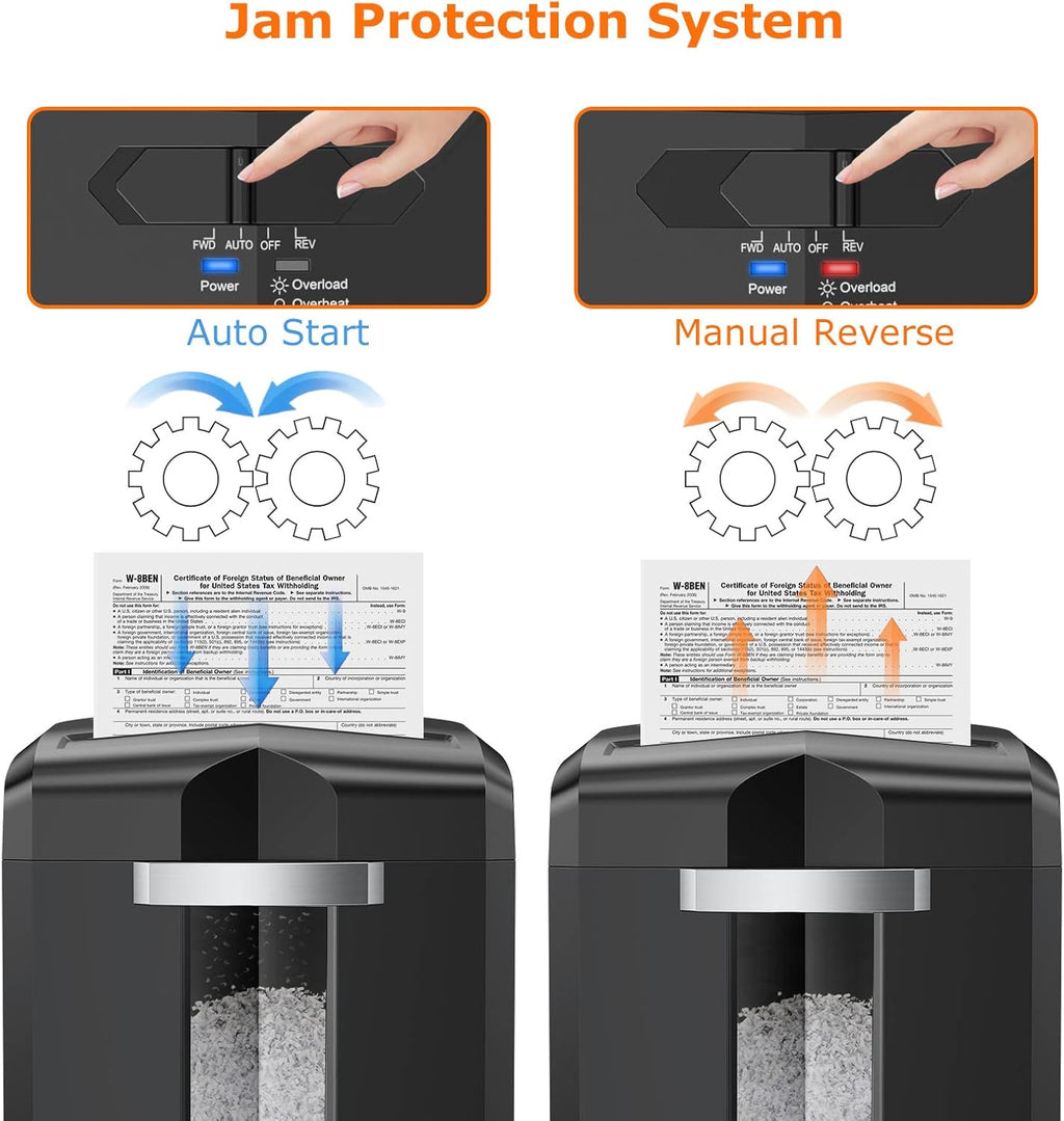 10-Sheet Micro-Cut Paper Shredder with 4.2 Gal Pullout Bin L71610