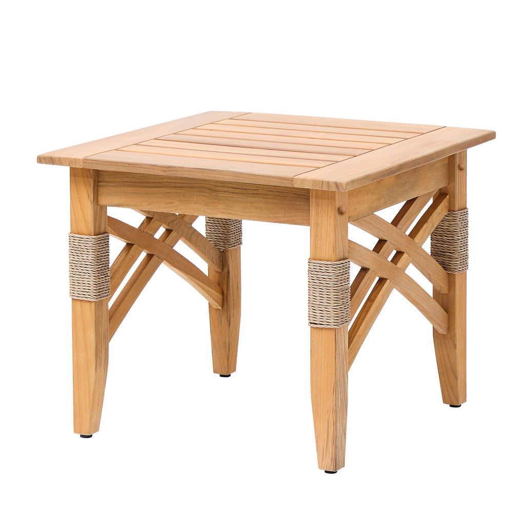 Teak Patio Side Table I495