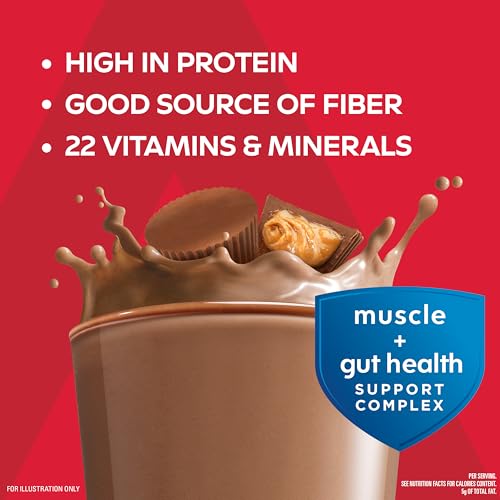 Milk Chocolate Flavored High Protein Shake, 30g Protein, 12 Count D628