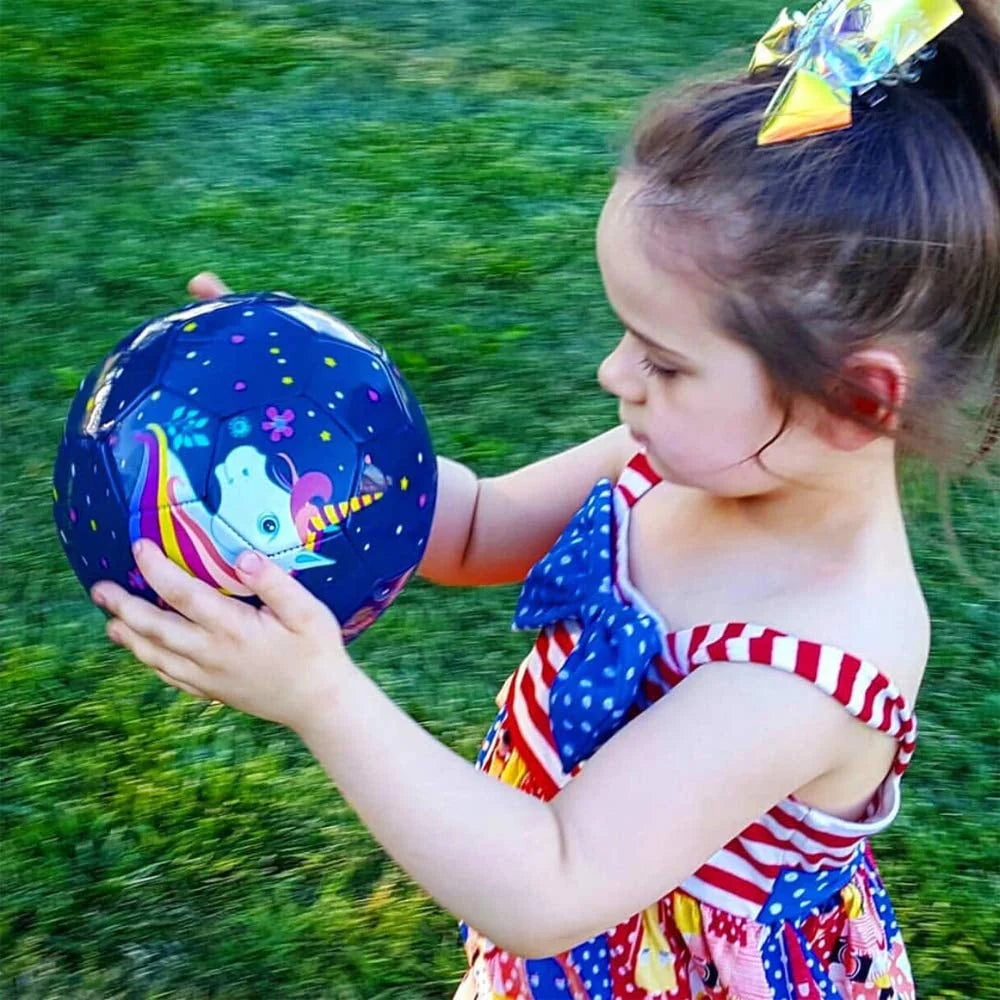 Size 3 Cartoon Soccer Ball with Pump Q196293