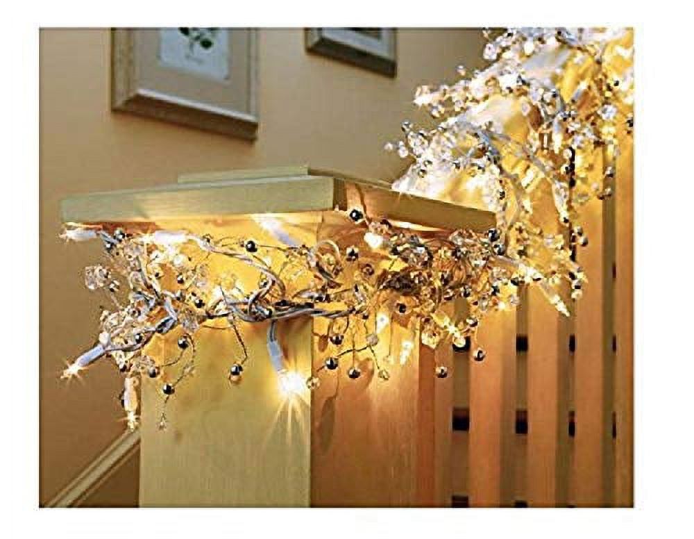 100 Constant On Clear Bright Indoor Lights Garland U93033