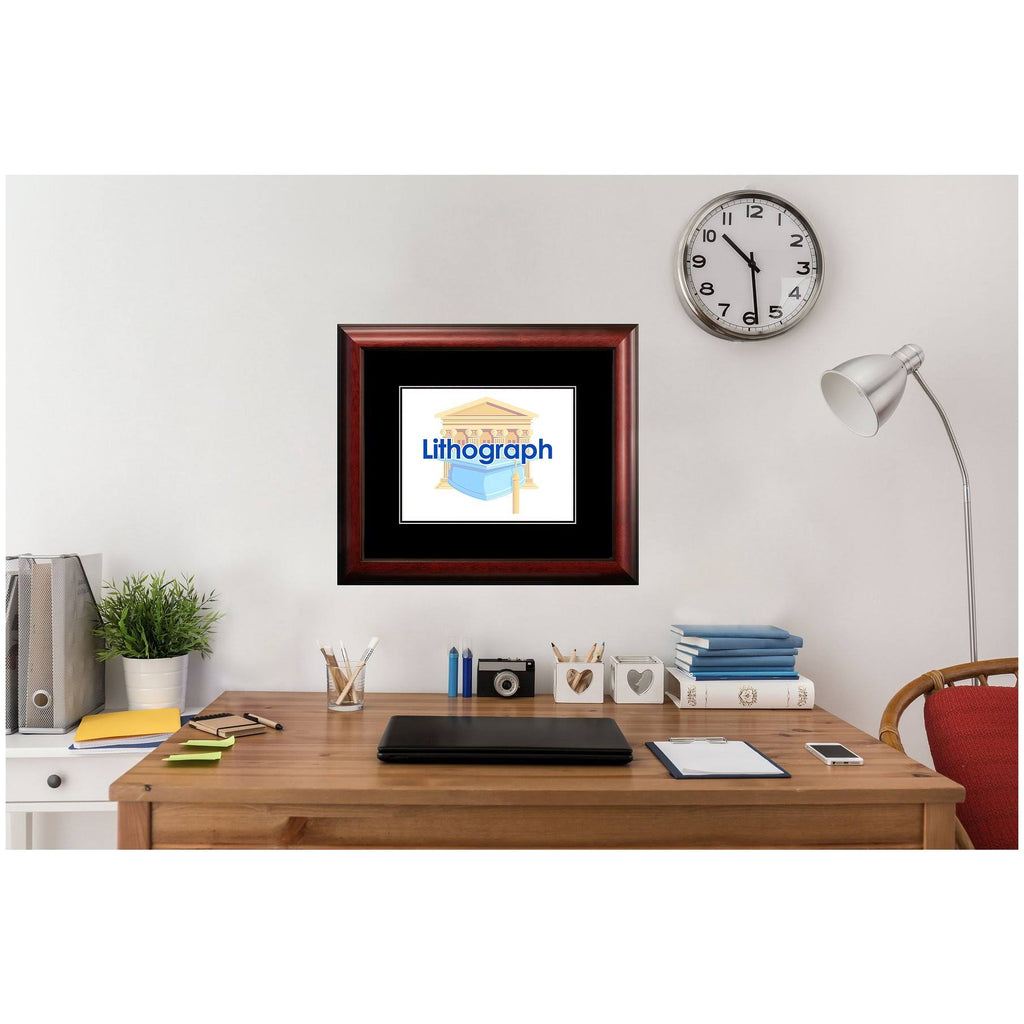 Framed Lithograph F714