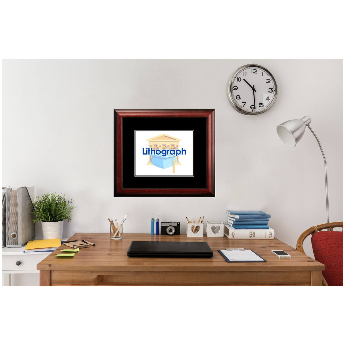 Framed Lithograph F714
