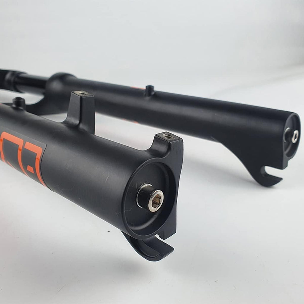 26 Inch 4.0" Tire Fat Bikes Fork Straight Double Shoulder Disc Brake Adjustable Rebound O5073