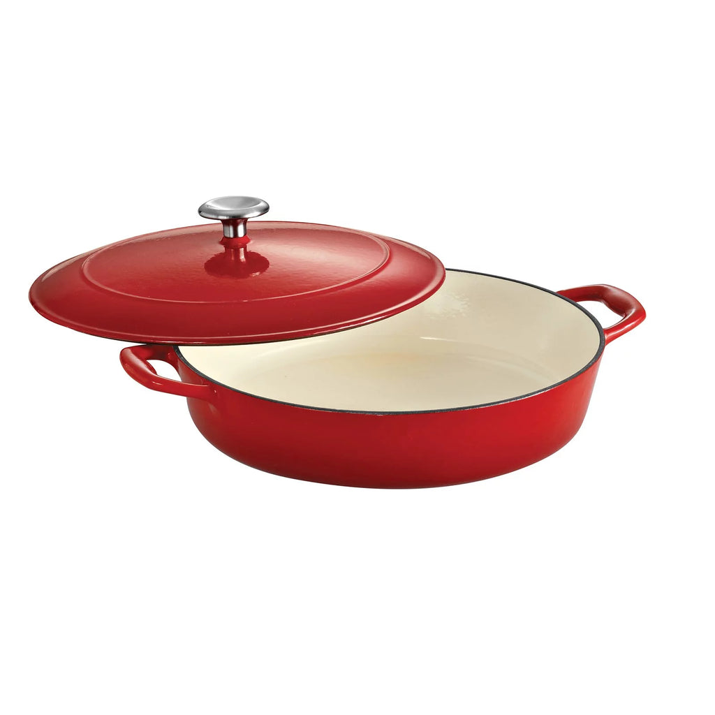 Enameled Cast Iron 4 qt. Covered Braiser J166223
