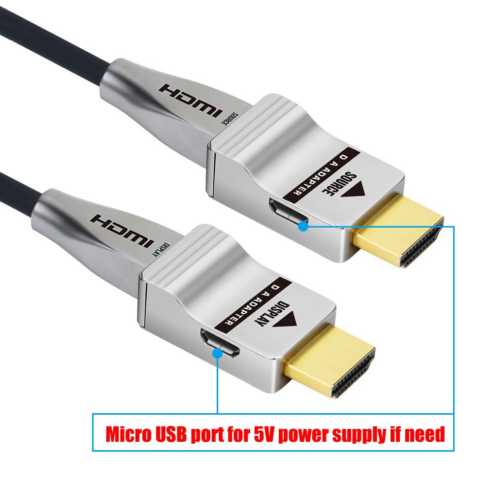 33 feet HDMI 2.0b Fiber Optic Cable P359