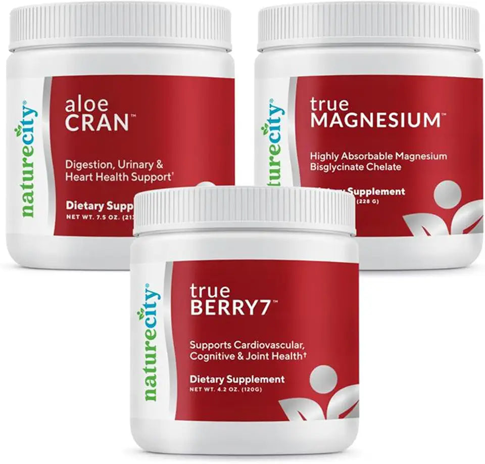 AloeCran, TrueBerry7 and TrueMagnesium Bundle A2306