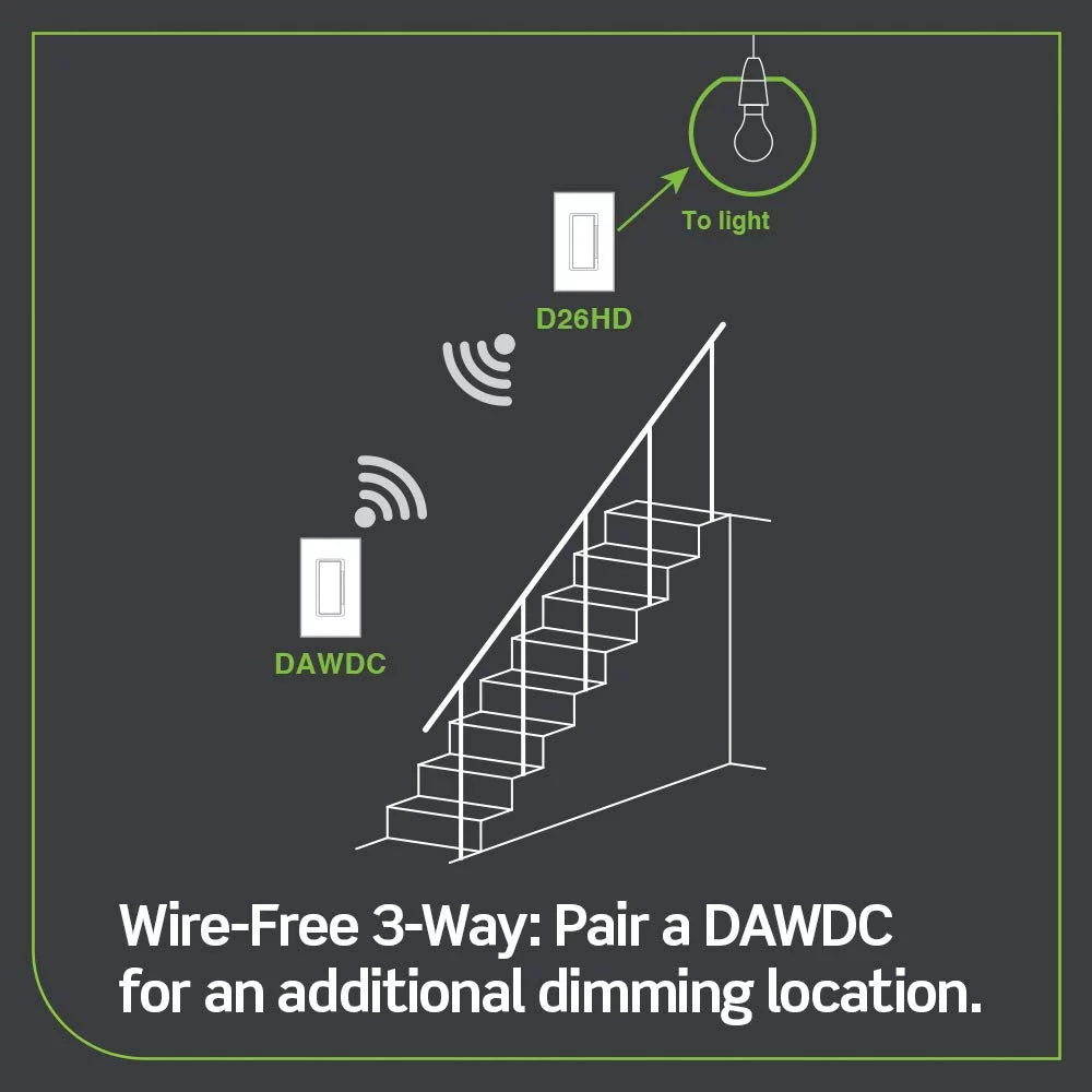 White Smart Dimmer Switch T9112