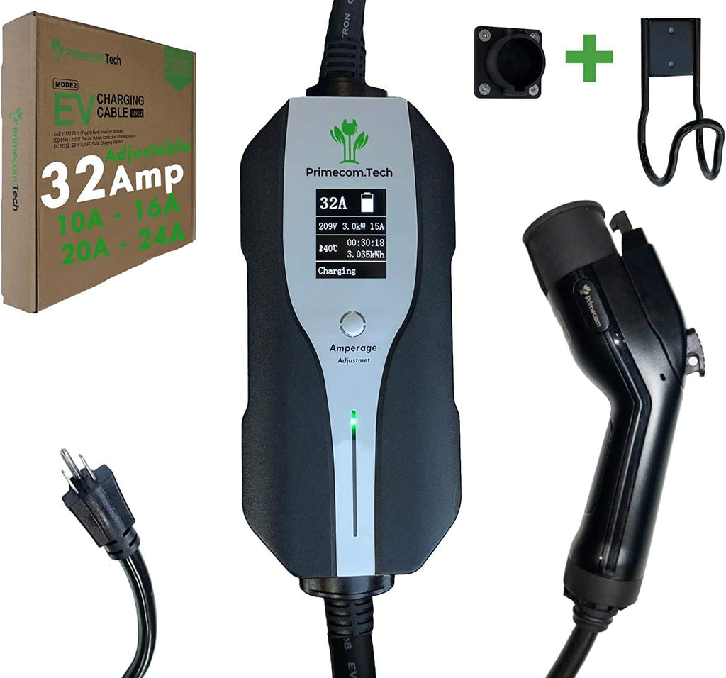 Level 2 Electric Vehicle Charger with 30Ft Cable C279757
