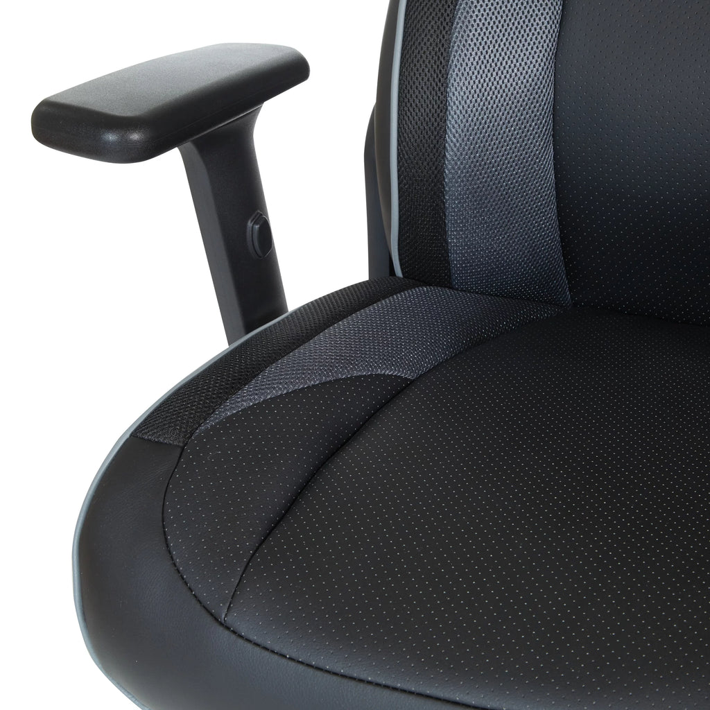 Gray Mesh Gaming Chair J4815