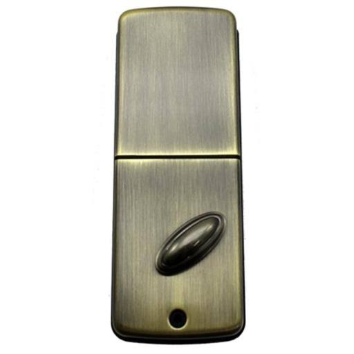 Antique Brass Electronic Deadbolt Z8633