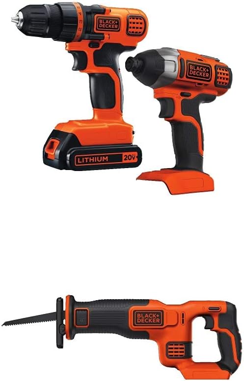 Cordless Drill/Driver + Impact Driver Combo Kit F86844