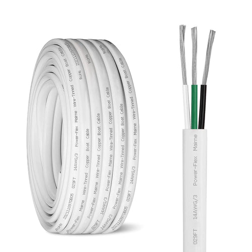10 Gauge 50Ft Tinned Copper Marine Wire W48929