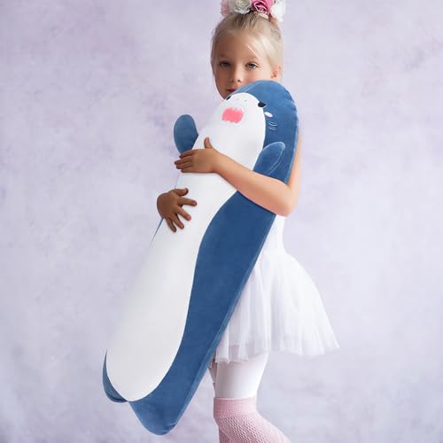 Large Shark Plush Stuffed Animal Body Pillow G16322