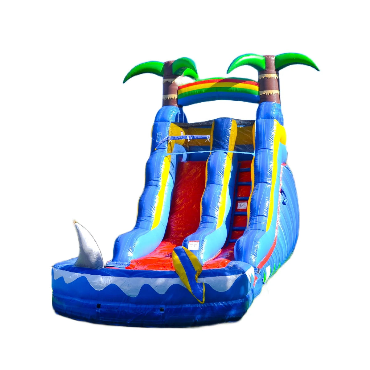 Shark Water Slide with Pool Q364357