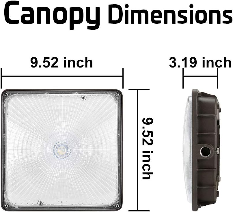 27W LED Canopy Area Light 6 Pack J534